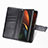 Custodia Portafoglio In Pelle Farfalla Cover con Supporto per Samsung Galaxy Z Fold3 5G