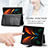 Custodia Portafoglio In Pelle Farfalla Cover con Supporto per Samsung Galaxy Z Fold4 5G