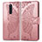 Custodia Portafoglio In Pelle Farfalla Cover con Supporto per Sony Xperia 1 Rosa