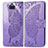 Custodia Portafoglio In Pelle Farfalla Cover con Supporto per Sony Xperia 8 Lite