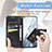 Custodia Portafoglio In Pelle Farfalla Cover con Supporto per Xiaomi Mi 11 Lite 5G