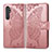 Custodia Portafoglio In Pelle Farfalla Cover con Supporto per Xiaomi Mi Note 10 Lite Rosa