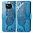 Custodia Portafoglio In Pelle Farfalla Cover con Supporto per Xiaomi Poco X3 NFC