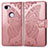 Custodia Portafoglio In Pelle Farfalla Cover con Supporto S01D per Google Pixel 3a XL Oro Rosa