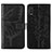 Custodia Portafoglio In Pelle Farfalla Cover con Supporto Y01B per Samsung Galaxy A01 SM-A015