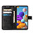 Custodia Portafoglio In Pelle Farfalla Cover con Supporto Y01B per Samsung Galaxy A21