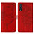 Custodia Portafoglio In Pelle Farfalla Cover con Supporto Y01B per Samsung Galaxy A50
