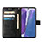 Custodia Portafoglio In Pelle Farfalla Cover con Supporto Y01B per Samsung Galaxy Note 20 5G