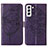 Custodia Portafoglio In Pelle Farfalla Cover con Supporto Y06B per Samsung Galaxy S21 Plus 5G