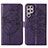 Custodia Portafoglio In Pelle Farfalla Cover con Supporto Y06B per Samsung Galaxy S21 Ultra 5G