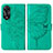 Custodia Portafoglio In Pelle Farfalla Cover con Supporto YB2 per Oppo A58 5G