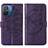 Custodia Portafoglio In Pelle Farfalla Cover con Supporto YB2 per Xiaomi Redmi 12C 4G