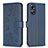 Custodia Portafoglio In Pelle Fiori Cover con Supporto BF1 per Oppo A17