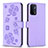 Custodia Portafoglio In Pelle Fiori Cover con Supporto BF1 per Oppo A74 5G