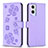 Custodia Portafoglio In Pelle Fiori Cover con Supporto BF1 per Oppo A96 5G