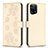 Custodia Portafoglio In Pelle Fiori Cover con Supporto BF1 per Oppo Find X5 5G