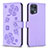 Custodia Portafoglio In Pelle Fiori Cover con Supporto BF1 per Oppo Find X5 Pro 5G