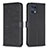 Custodia Portafoglio In Pelle Fiori Cover con Supporto BF1 per Oppo Find X5 Pro 5G Nero