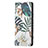Custodia Portafoglio In Pelle Fiori Cover con Supporto L01 per Apple iPhone 13 Pro Multicolore
