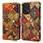 Custodia Portafoglio In Pelle Fiori Cover con Supporto MT1 per Samsung Galaxy A53 5G