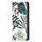 Custodia Portafoglio In Pelle Fiori Cover con Supporto per Apple iPhone 13 Multicolore