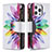 Custodia Portafoglio In Pelle Fiori Cover con Supporto per Apple iPhone 14 Pro Colorato