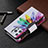 Custodia Portafoglio In Pelle Fiori Cover con Supporto per Apple iPhone 14 Pro Max Colorato