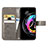 Custodia Portafoglio In Pelle Fiori Cover con Supporto per Motorola Moto Edge 20 Lite 5G