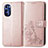 Custodia Portafoglio In Pelle Fiori Cover con Supporto per Motorola Moto G Stylus (2022) 4G Rosa