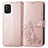 Custodia Portafoglio In Pelle Fiori Cover con Supporto per Oppo Find X3 Pro 5G