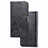 Custodia Portafoglio In Pelle Fiori Cover con Supporto per Samsung Galaxy A81