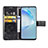 Custodia Portafoglio In Pelle Fiori Cover con Supporto per Samsung Galaxy S20 Plus