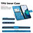 Custodia Portafoglio In Pelle Fiori Cover con Supporto per Samsung Galaxy S22 Plus 5G