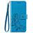 Custodia Portafoglio In Pelle Fiori Cover con Supporto per Sony Xperia 8