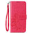 Custodia Portafoglio In Pelle Fiori Cover con Supporto per Sony Xperia 8 Lite