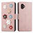 Custodia Portafoglio In Pelle Fiori Cover con Supporto S02D per Samsung Galaxy XCover 6 Pro 5G