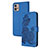 Custodia Portafoglio In Pelle Fiori Cover con Supporto Y01X per Motorola Moto G32