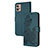 Custodia Portafoglio In Pelle Fiori Cover con Supporto Y01X per Motorola Moto G32