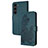 Custodia Portafoglio In Pelle Fiori Cover con Supporto Y01X per Samsung Galaxy S23 5G