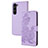 Custodia Portafoglio In Pelle Fiori Cover con Supporto Y01X per Samsung Galaxy S23 Plus 5G