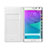 Custodia Portafoglio In Pelle per Samsung Galaxy Note Edge SM-N915F Bianco