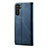 Custodia Portafoglio In stoffa con Supporto H01 per Huawei Nova 7 SE 5G