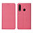 Custodia Portafoglio In stoffa con Supporto H01 per Huawei P30 Lite New Edition Rosa