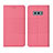 Custodia Portafoglio In stoffa con Supporto H01 per Samsung Galaxy S10e Rosa