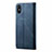 Custodia Portafoglio In stoffa con Supporto H01 per Xiaomi Redmi 9AT