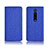 Custodia Portafoglio In stoffa con Supporto H01 per Xiaomi Redmi K20 Pro Blu