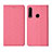 Custodia Portafoglio In stoffa con Supporto H02 per Huawei P30 Lite New Edition Rosa