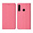 Custodia Portafoglio In stoffa con Supporto H02 per Huawei P30 Lite Rosa