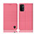 Custodia Portafoglio In stoffa con Supporto H12P per OnePlus Nord N200 5G Rosa