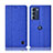 Custodia Portafoglio In stoffa con Supporto H13P per Motorola Moto Edge S30 5G Blu